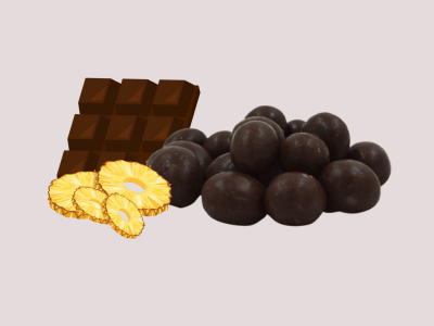 chocolate Pineapple Dragees